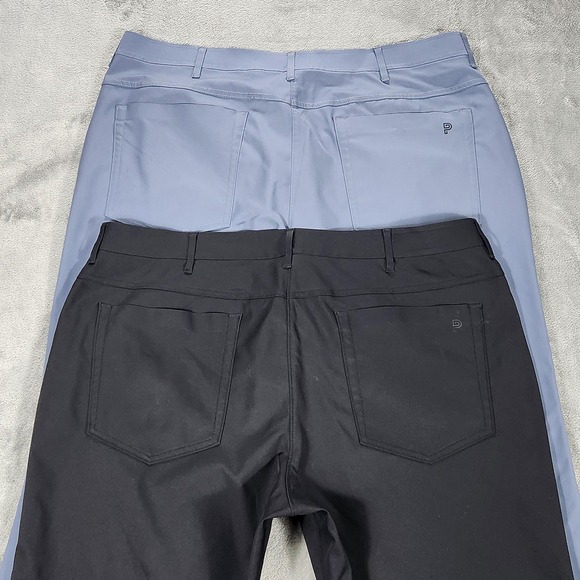 Public Rec Dealmaker Pants Mens 40x32 Black Blue 5 Pocket Stretch Tech Lot Of 2 - Picture 2 of 16